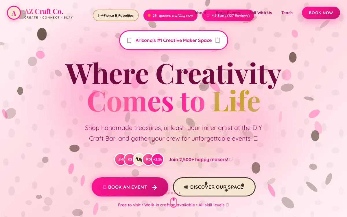 AZ Craft Co — sandbox-other website screenshot