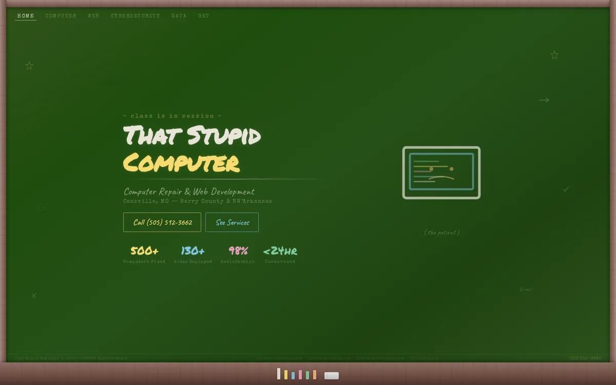 Chalkboard — sandbox-other website screenshot