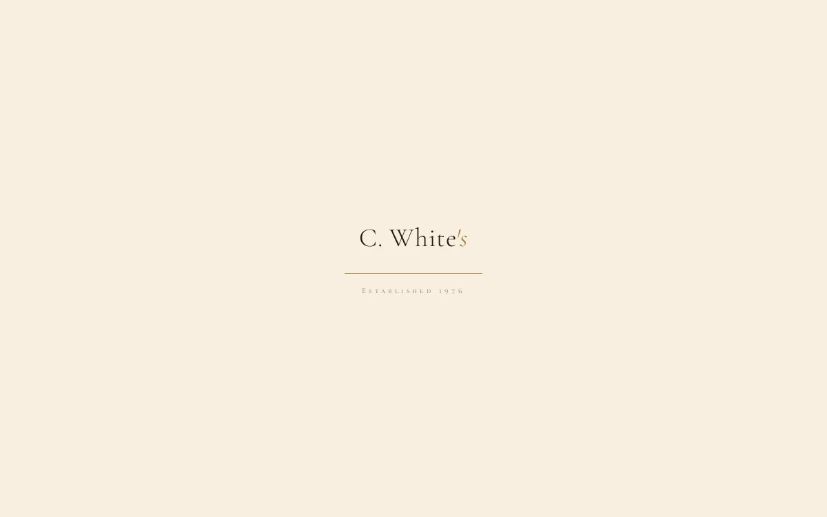 C White's Jewelry — Jewelry & Retail website screenshot