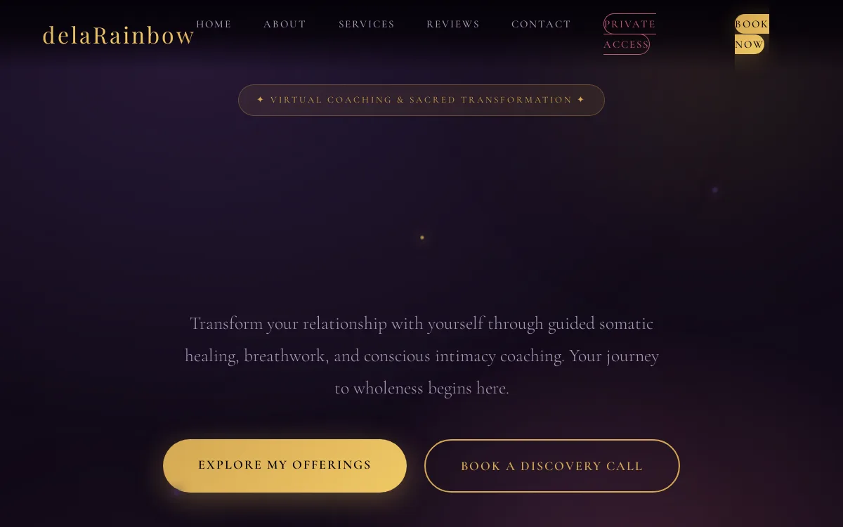 Dela Rainbow — sandbox-other website screenshot