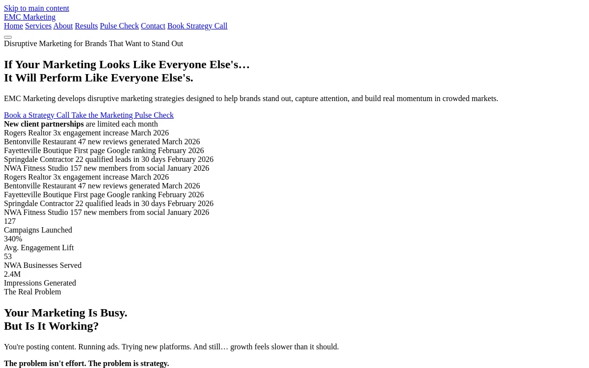EMC Marketing — sandbox-other website screenshot