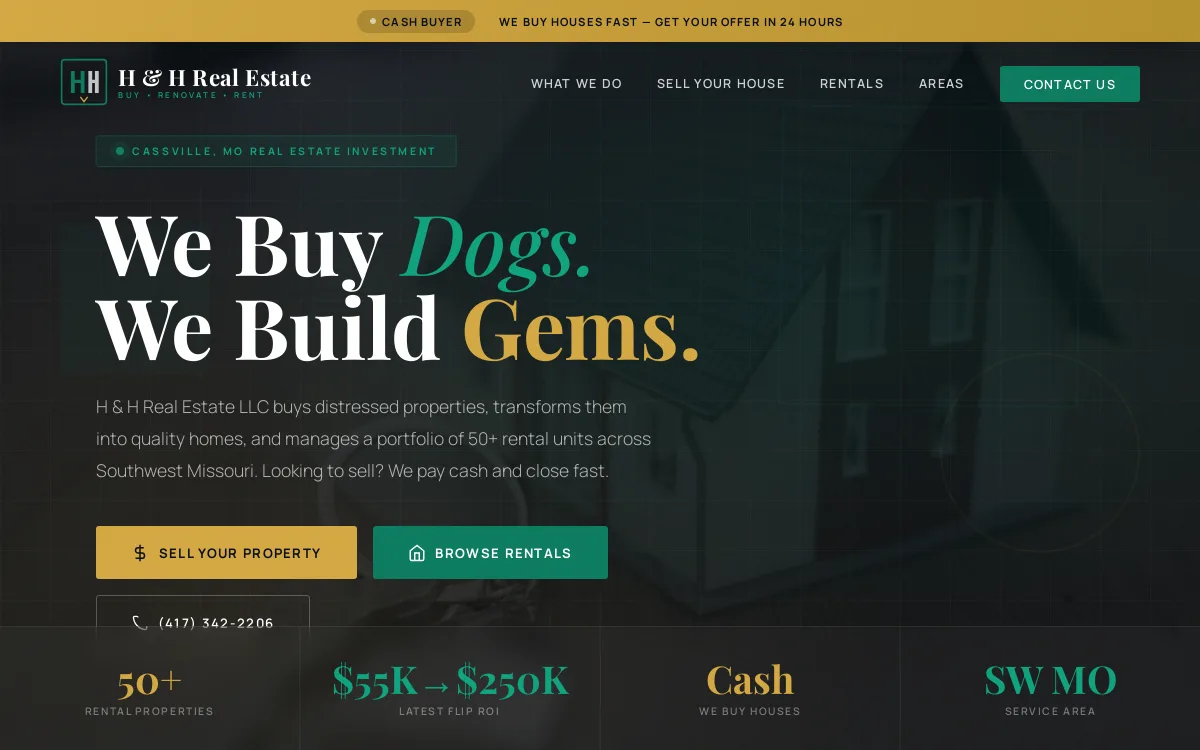 H&H — sandbox-other website screenshot