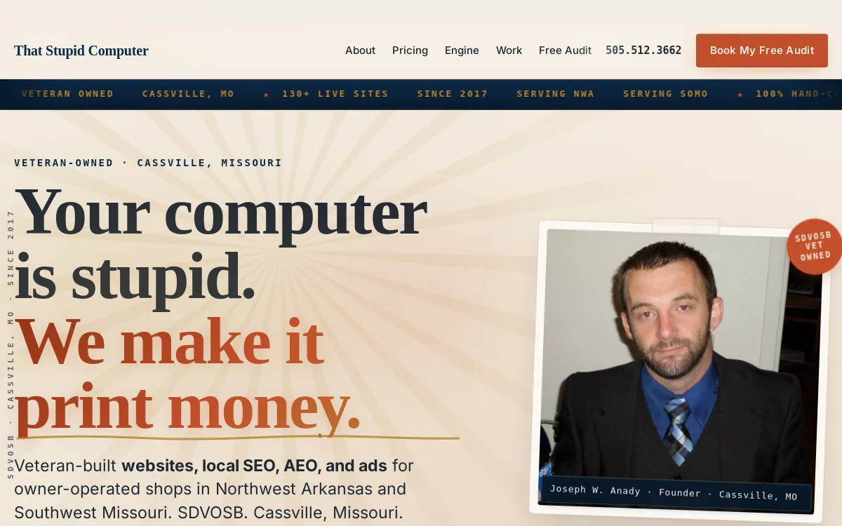 ThatStupidComputer (TWHG) — sandbox-other website screenshot
